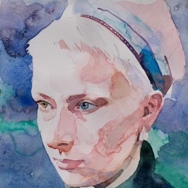 Lucy by Mark Entwisle RWS, watercolour